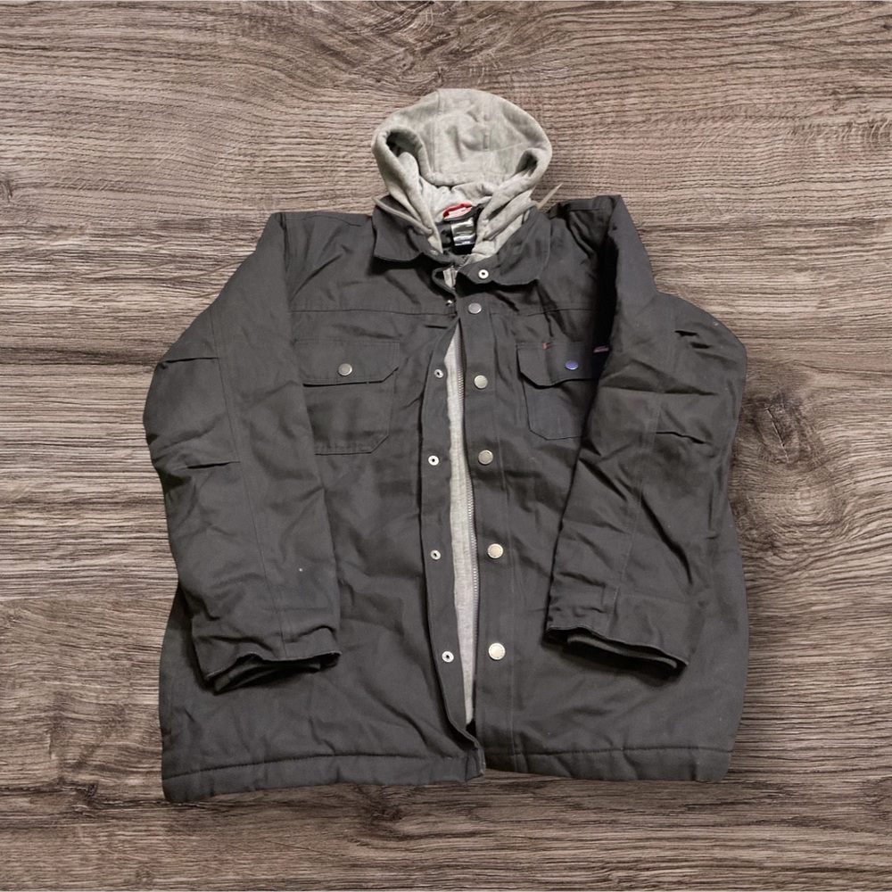 Dickies Full Zip and Button Workwear Jacket